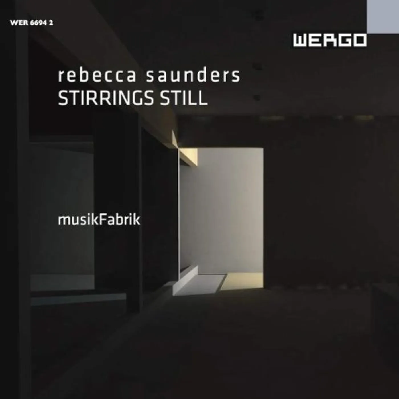 Rebecca Saunders STIRRINGS STILL CD