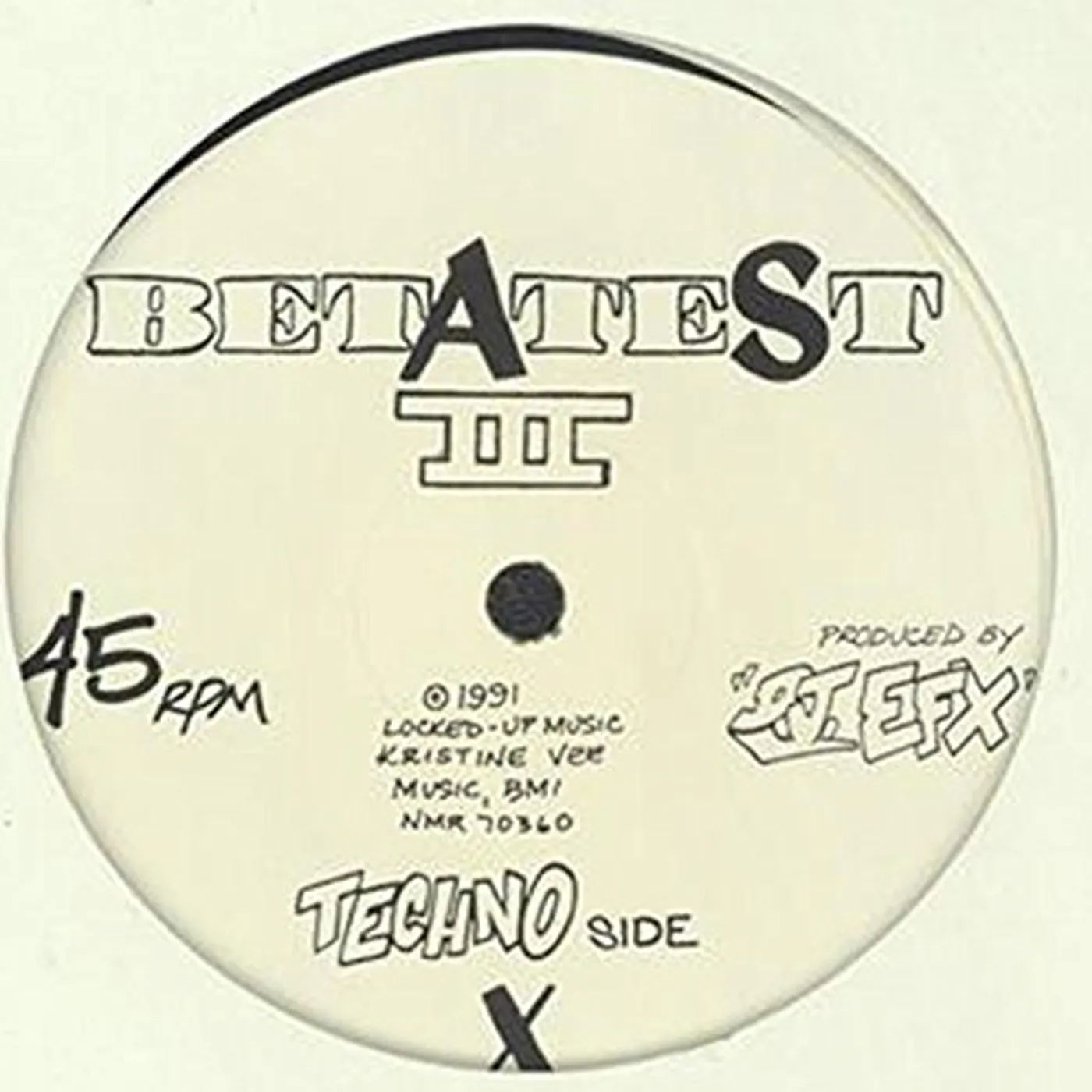 DJ Efx BETATEST 3 Vinyl Record