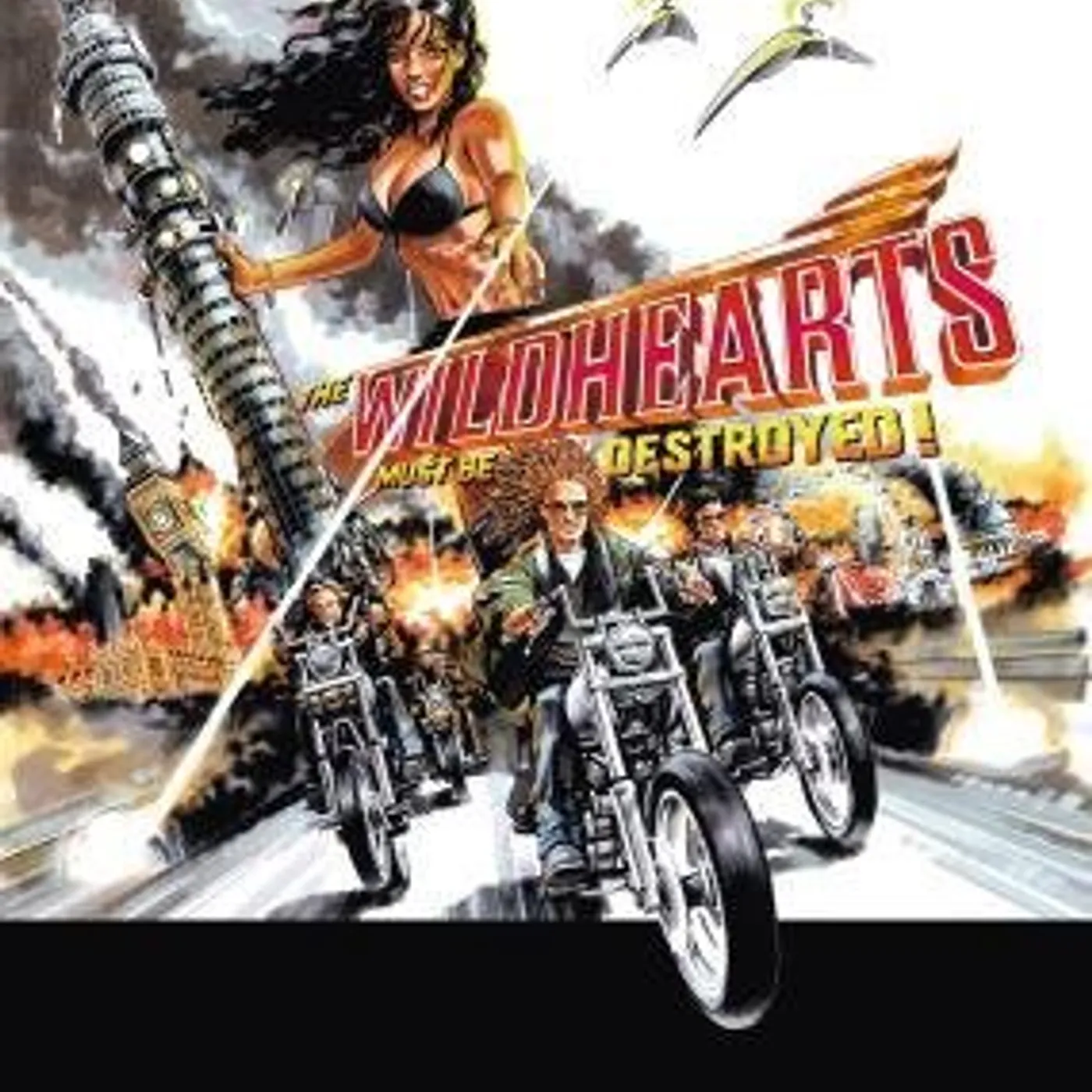 The Wildhearts MUST BE DESTROYED Vinyl Record