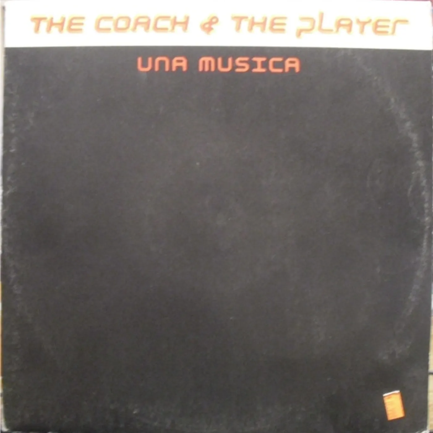 The Coach and The Player UNA MUSICA Vinyl Record