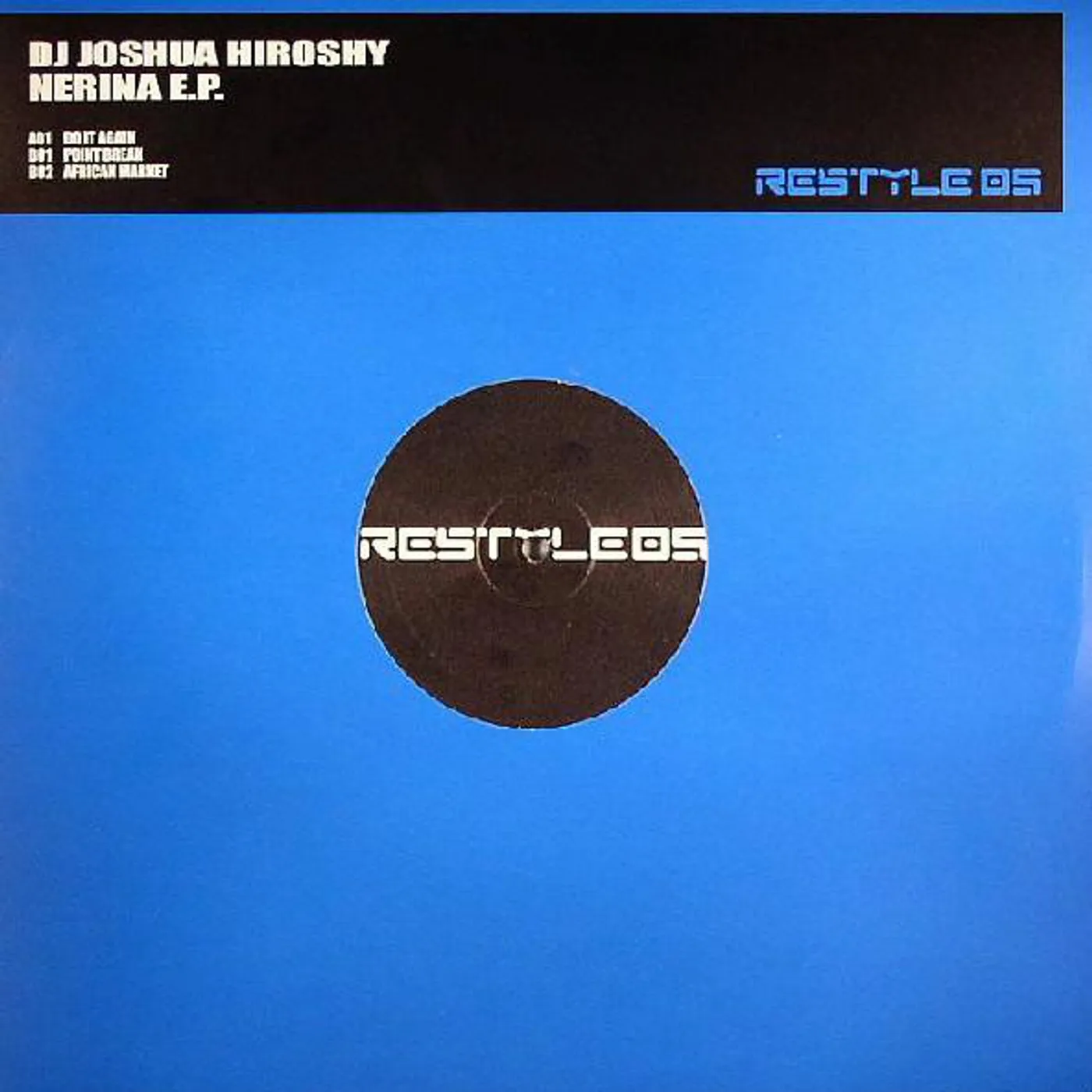 DJ Joshua Hiroshy NERINA EP Vinyl Record