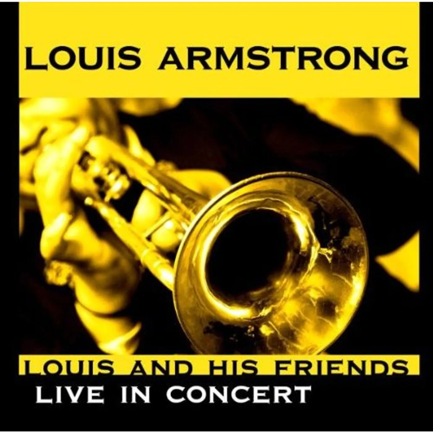 Louis Armstrong & His All Stars LOUIS & HIS FRIENDS-LIVE I CD