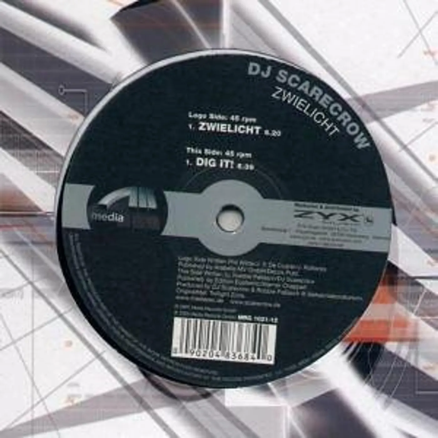 DJ Scarecrow ZWIELICHT EP Vinyl Record