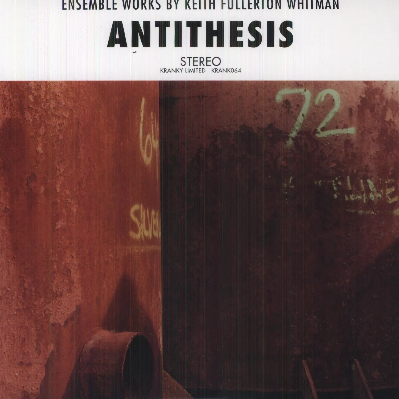 Keith Fullerton Whitman ANTITHESIS Vinyl Record