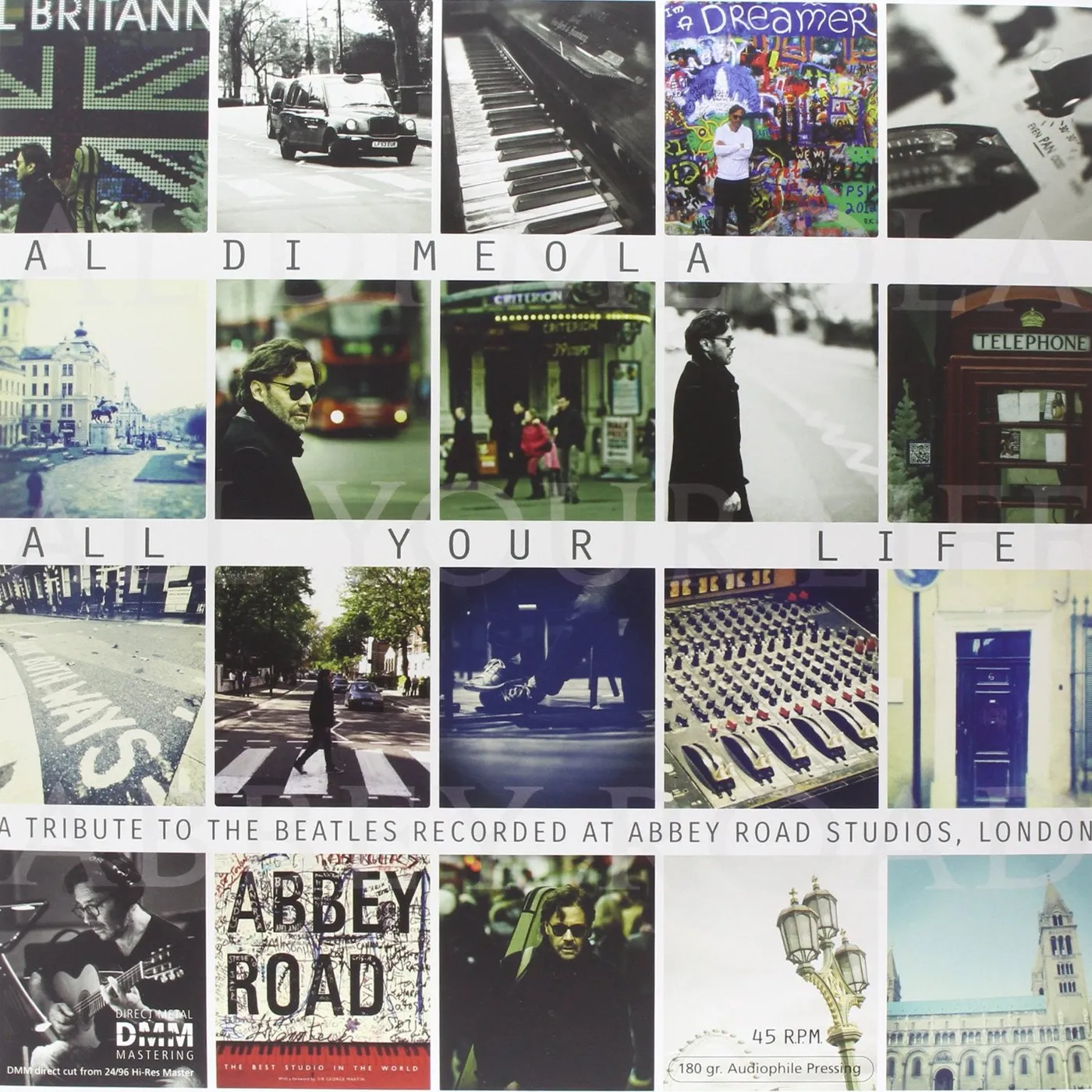 Al Di Meola ALL YOUR LIFE: A TRIBUTE TO THE BEATLES Vinyl Record