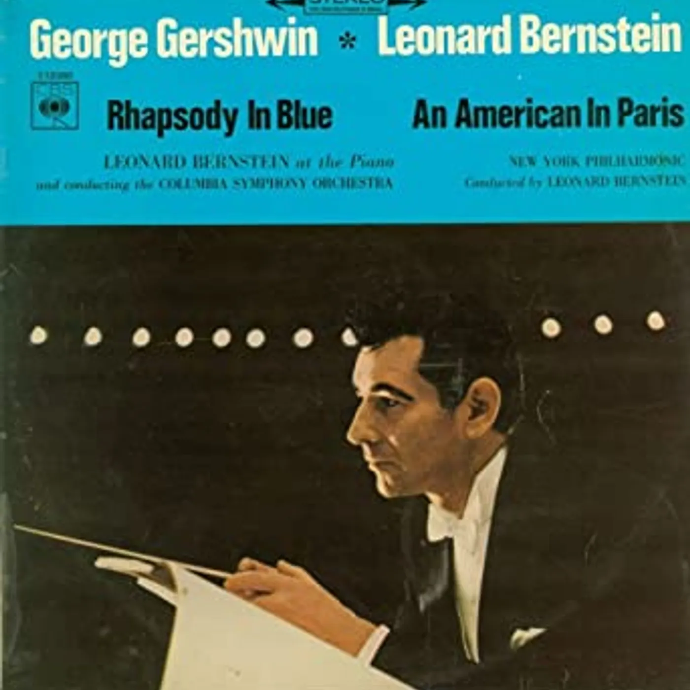 Gershwin / Bernstein RHAPSODY IN BLUE: AN AMERICAN IN PARIS Vinyl Record
