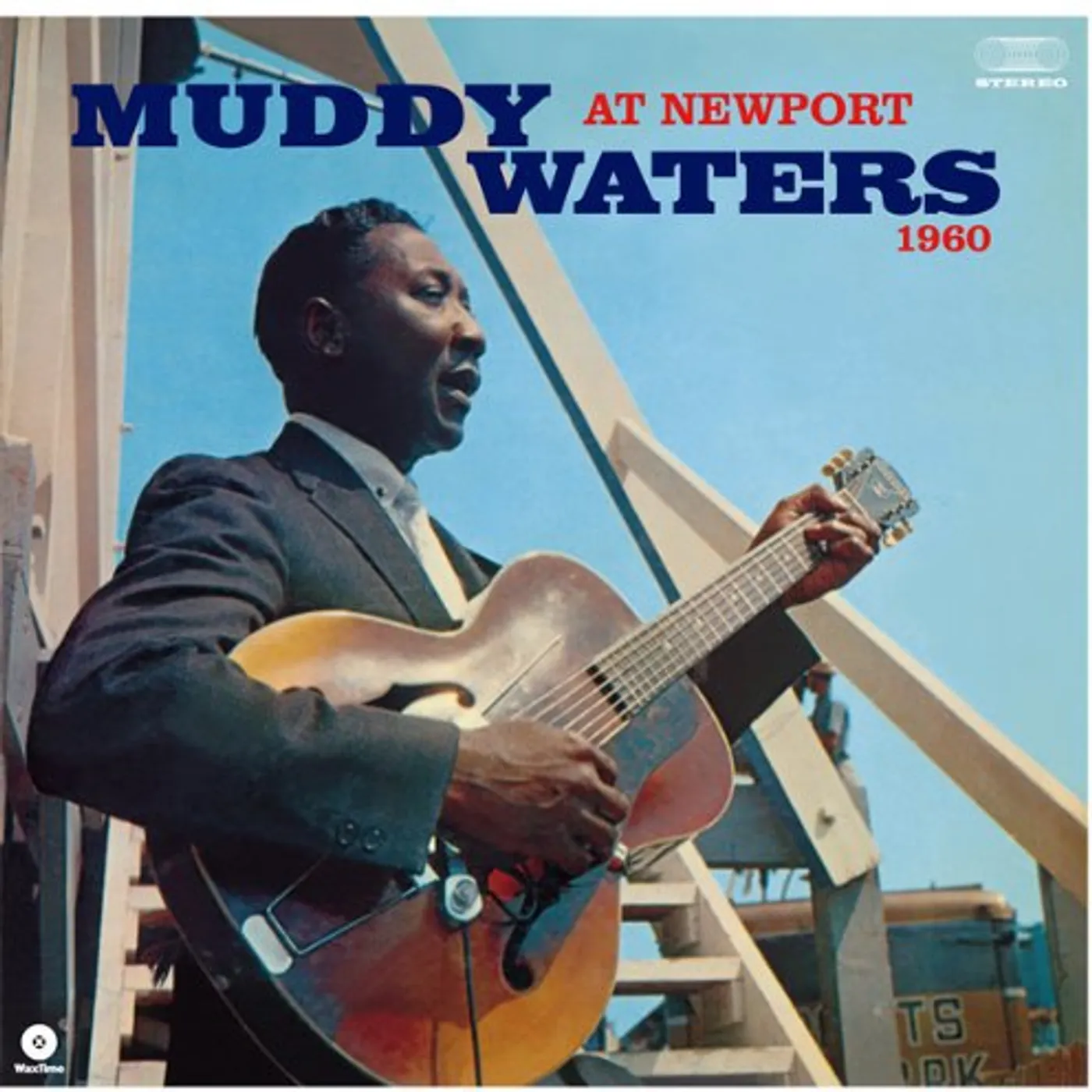 Muddy Waters AT NEWPORT 1960 Vinyl Record - Spain Release