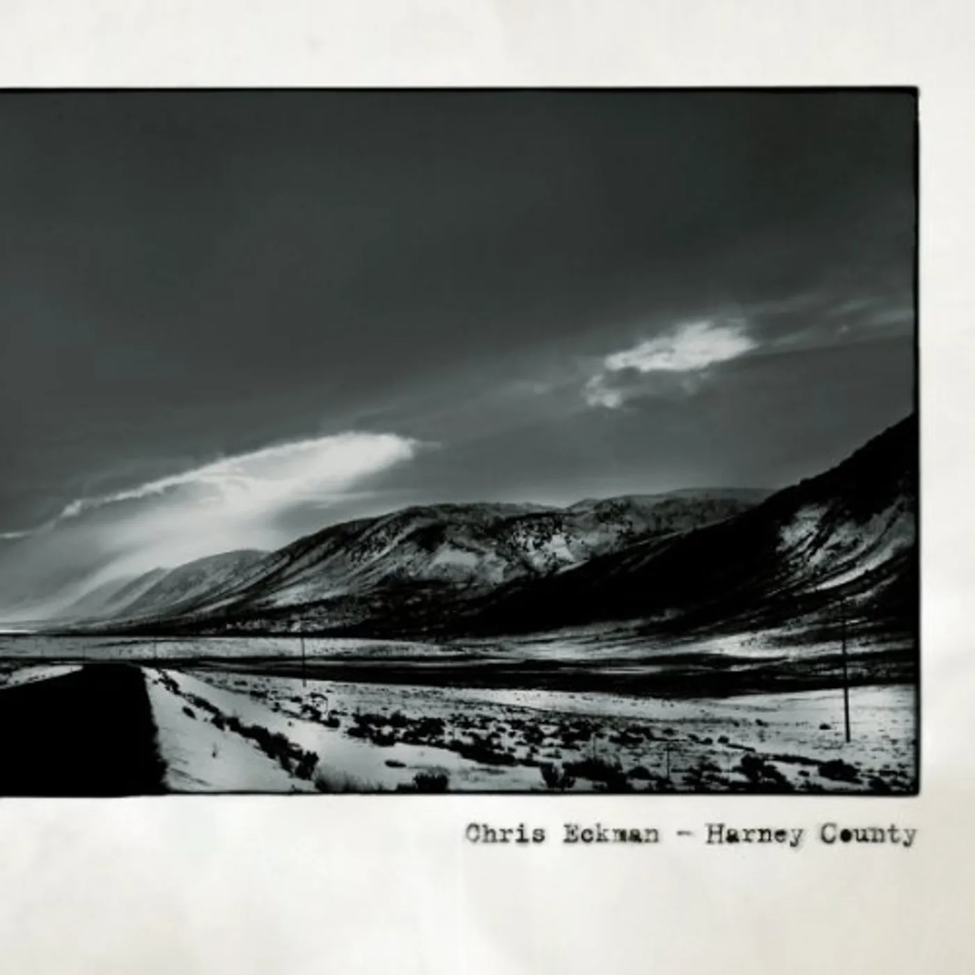 Chris Eckman HARNEY COUNTRY Vinyl Record