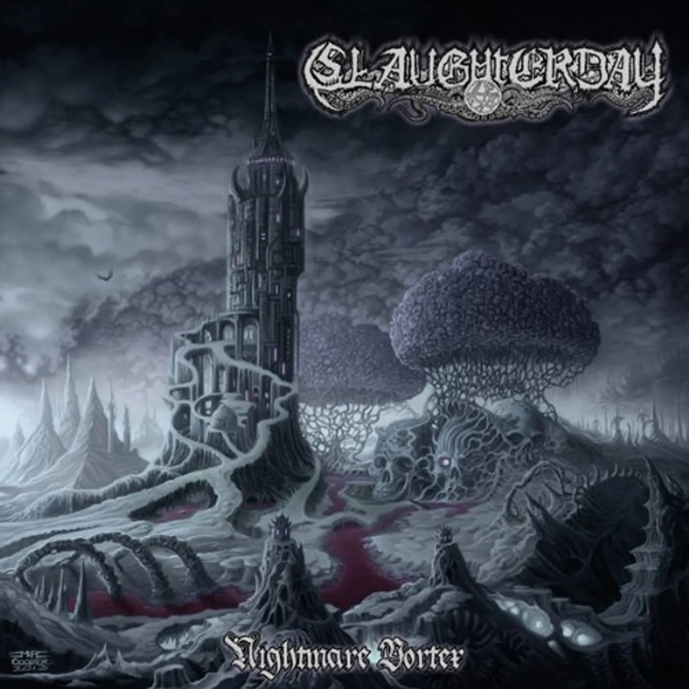 Slaughterday Nightmare Vortex Vinyl Record