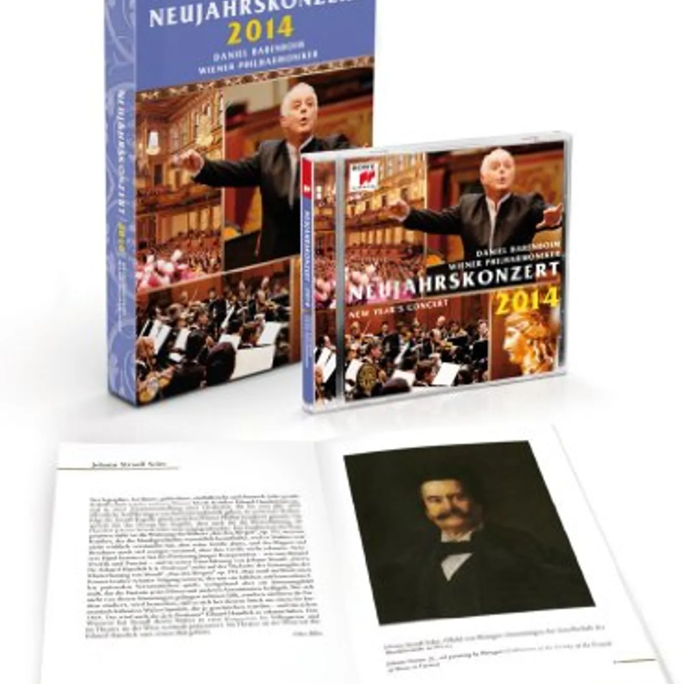 Daniel Barenboim & Wiener Philharmoniker NEUJAHRSKONZERT 2014/NEW YEAR'S CONCER CD