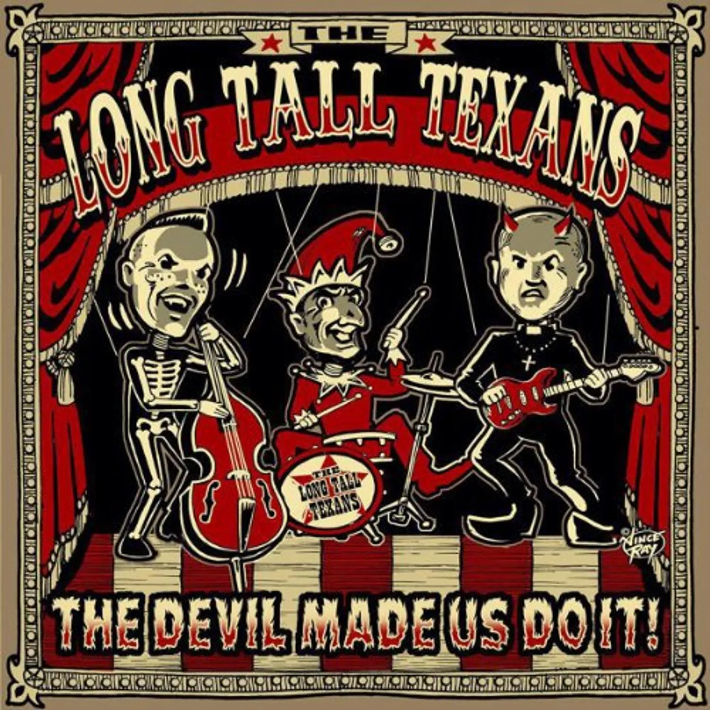 Long Tall Texans DEVIL MADE US DO IT (PIC DISC) Vinyl Record - UK Release