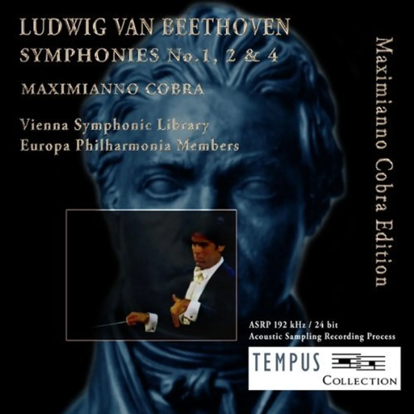 Maximianno Cobra BEETHOVEN: SYMPHONIES NO. 1 2 & 4 CD