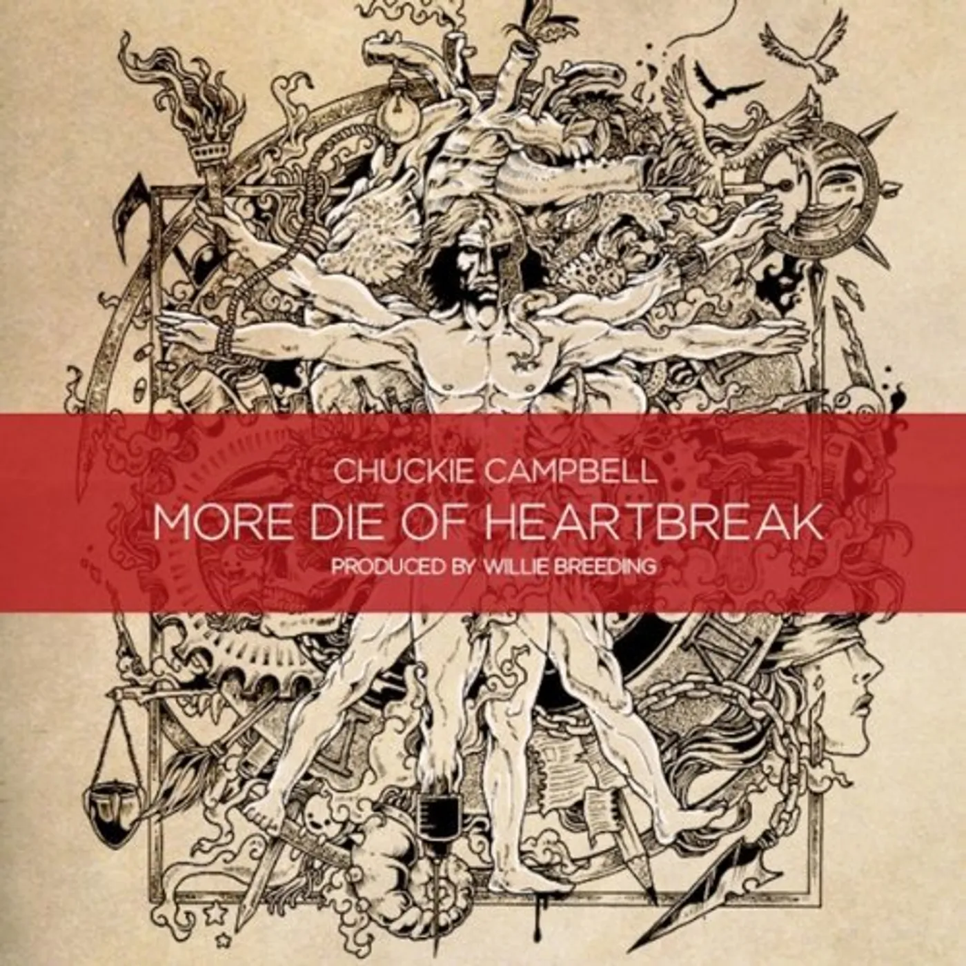 Chuckie Campbell MORE DIE OF HEARTBREAK CD