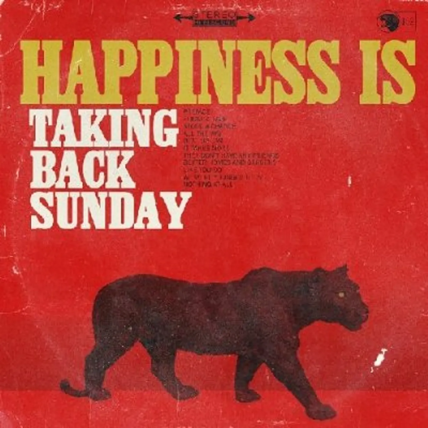 Taking Back Sunday HAPPINESS IS (DIG) CD