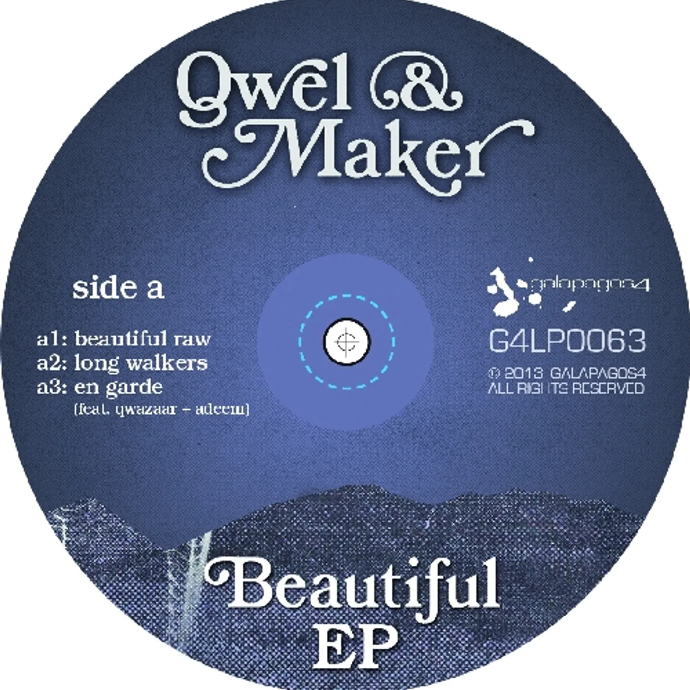 Qwel & Maker Beautiful Raw Vinyl Record