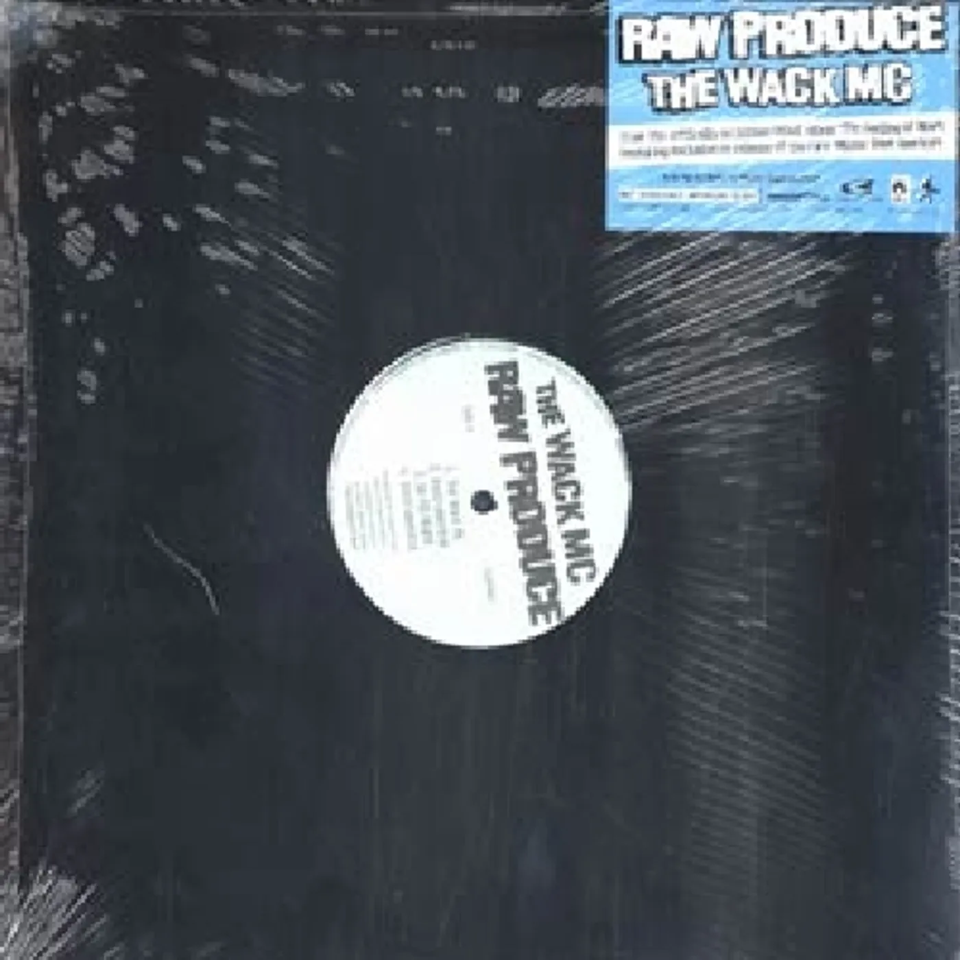 Raw Produce WACK MC Vinyl Record