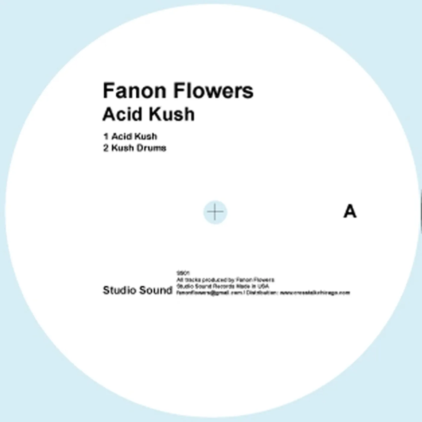 Fanon Flowers Acid Kush Vinyl Record