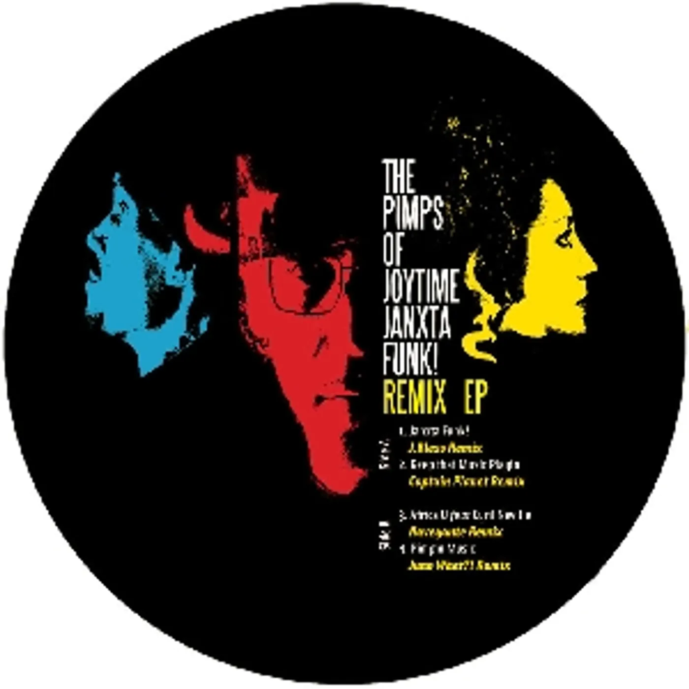 Pimps of Joytime JANXTA FUNK REMIXES Vinyl Record