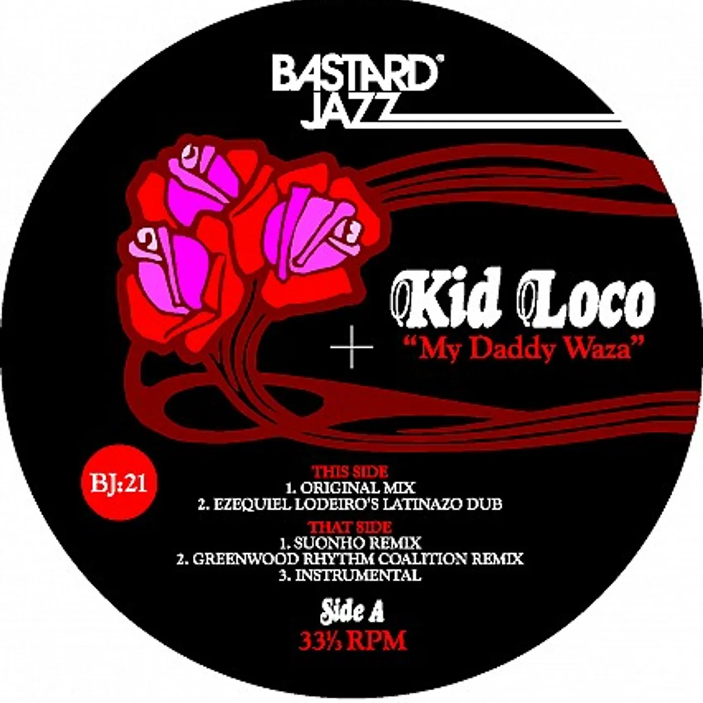 Kid Loco My Daddy Waza Vinyl Record
