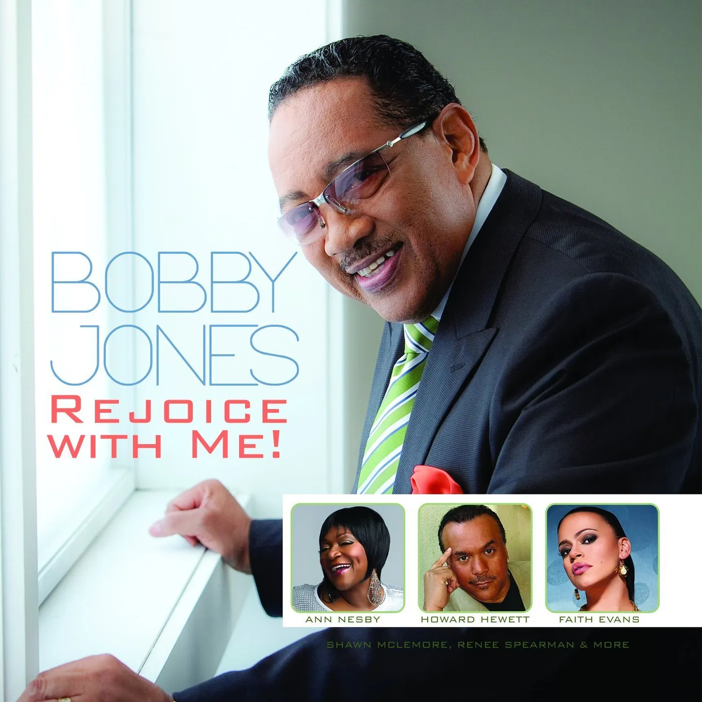 Bobby Jones REJOICE WITH ME CD
