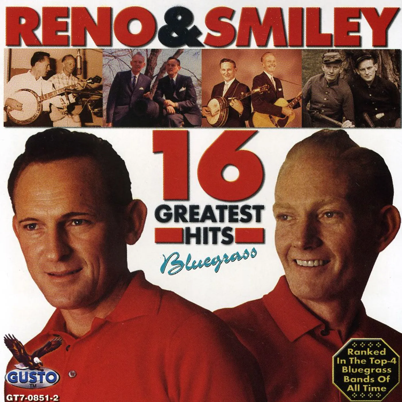 Reno & Smiley 16 GREATEST HITS CD