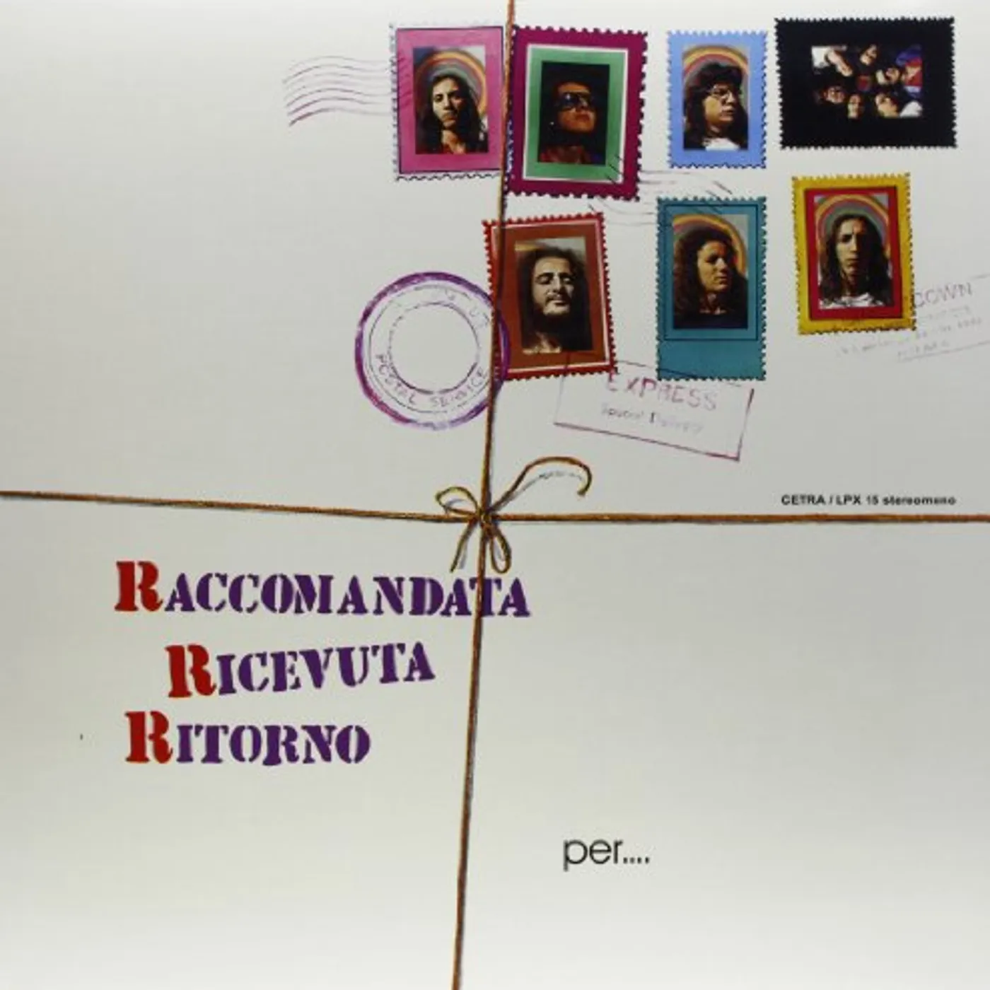Raccomandata Ricevuta Ritorno PER UN MONDO DI CRISTALLO Vinyl Record