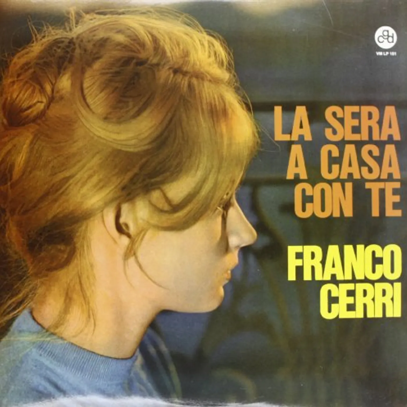 Franco Cerri SERA A CASA CON TE Vinyl Record