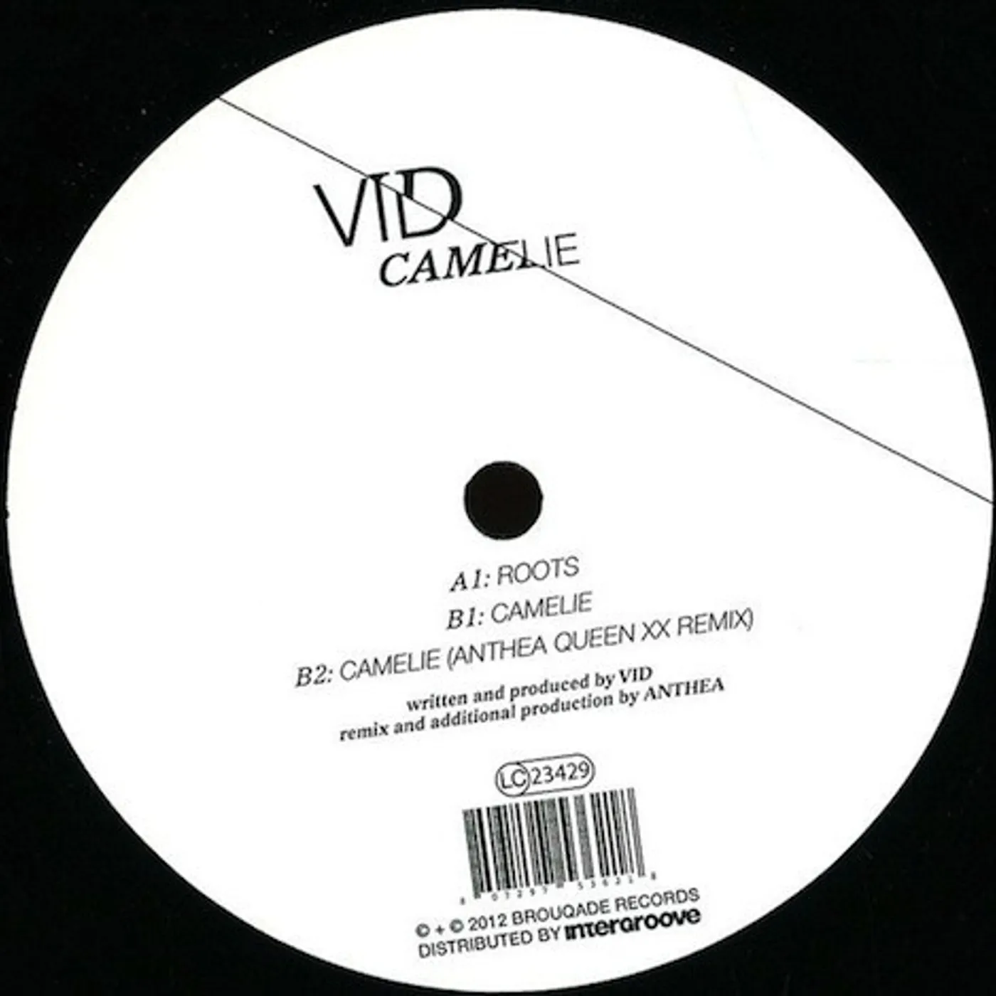Vid CAMELIE Vinyl Record