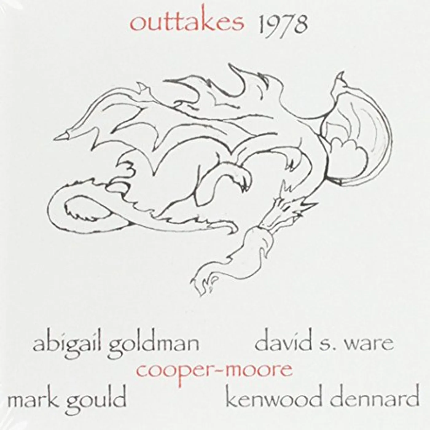 Cooper-Moore OUTTAKES 1978 CD