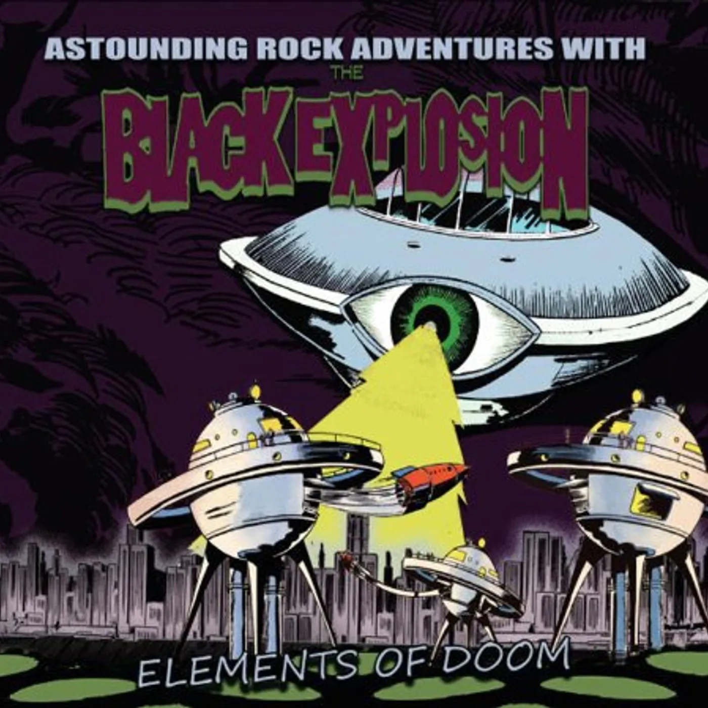 The Black Explosion Elements of Doom Vinyl Record