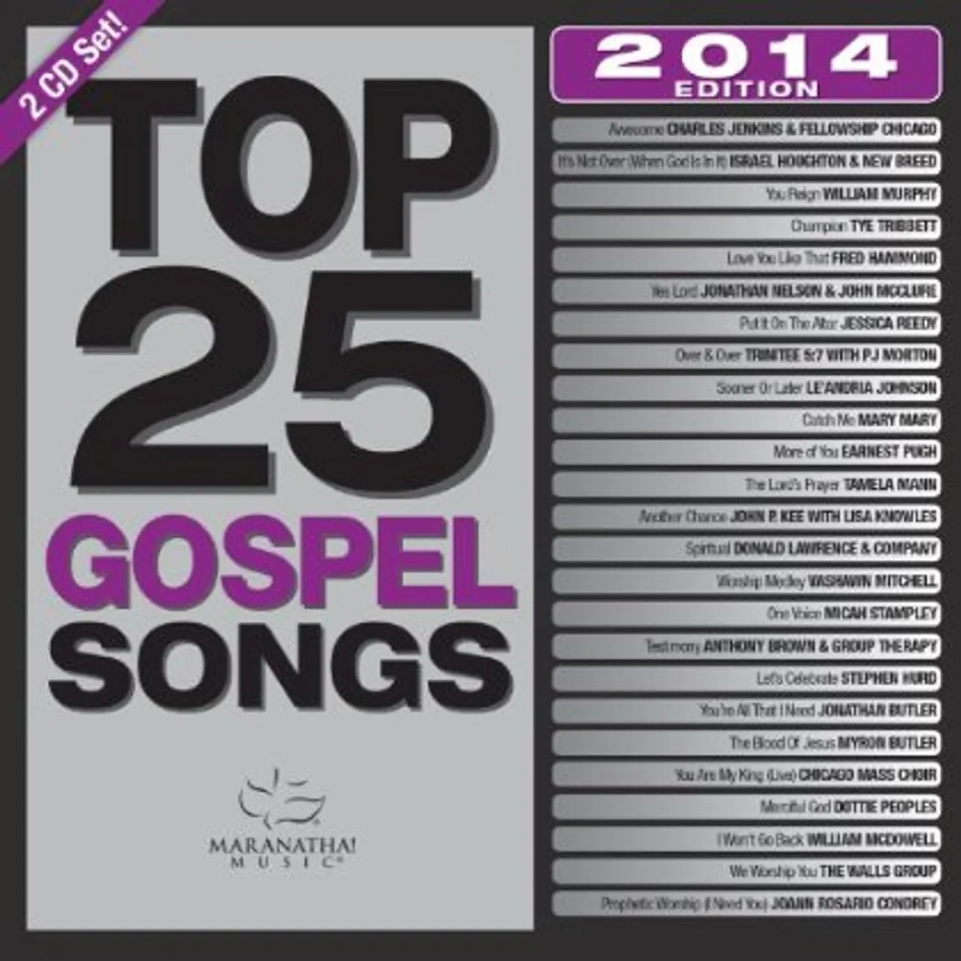 Maranatha! Gospel TOP 25 GOSPEL SONGS 2014 CD