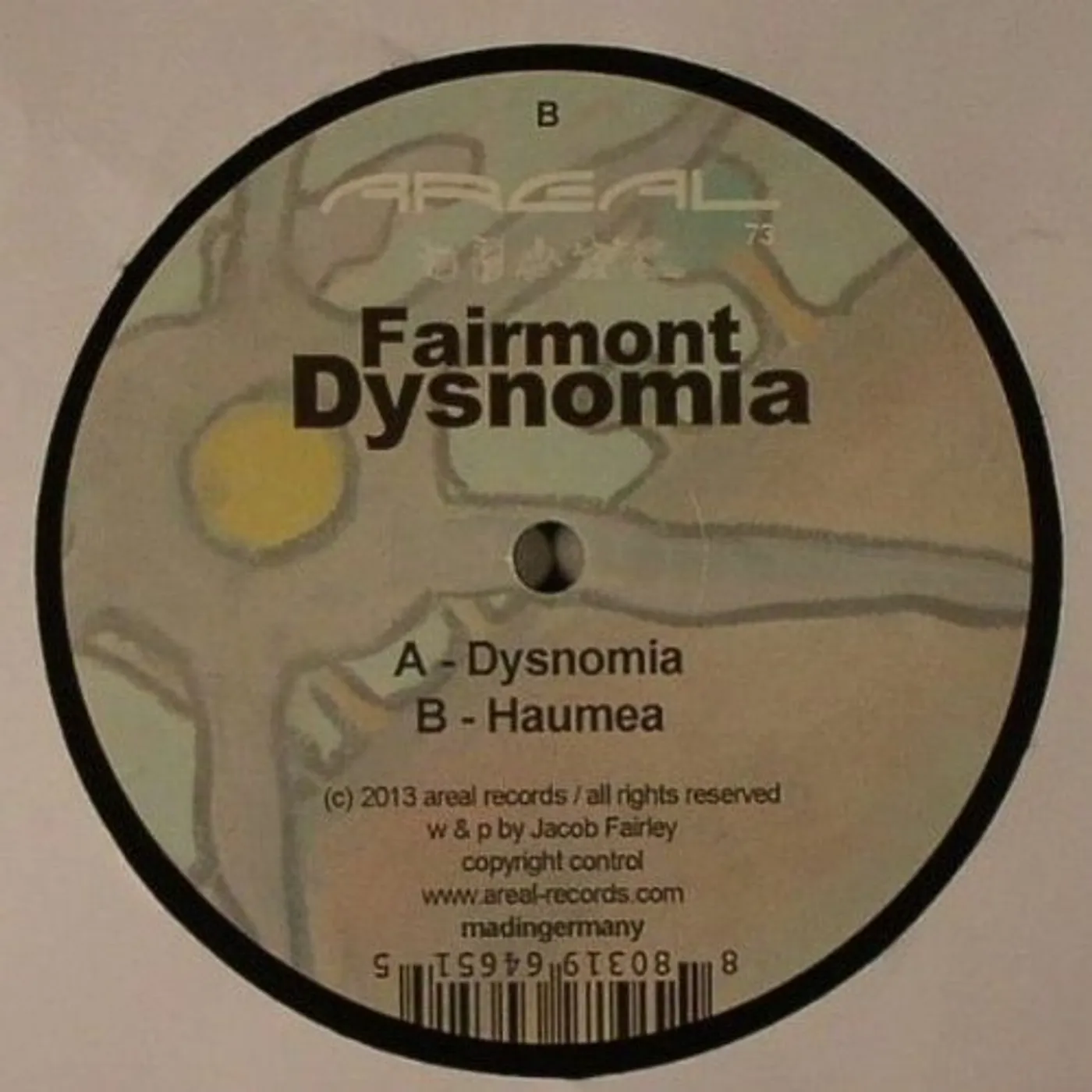 Fairmont Dysnomia Vinyl Record