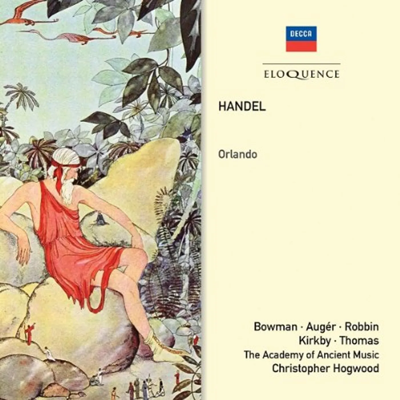 Christopher Hogwood HANDEL: ORLANDO CD