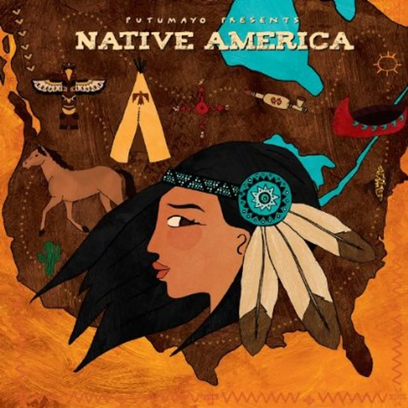 Putumayo Presents NATIVE AMERICA CD
