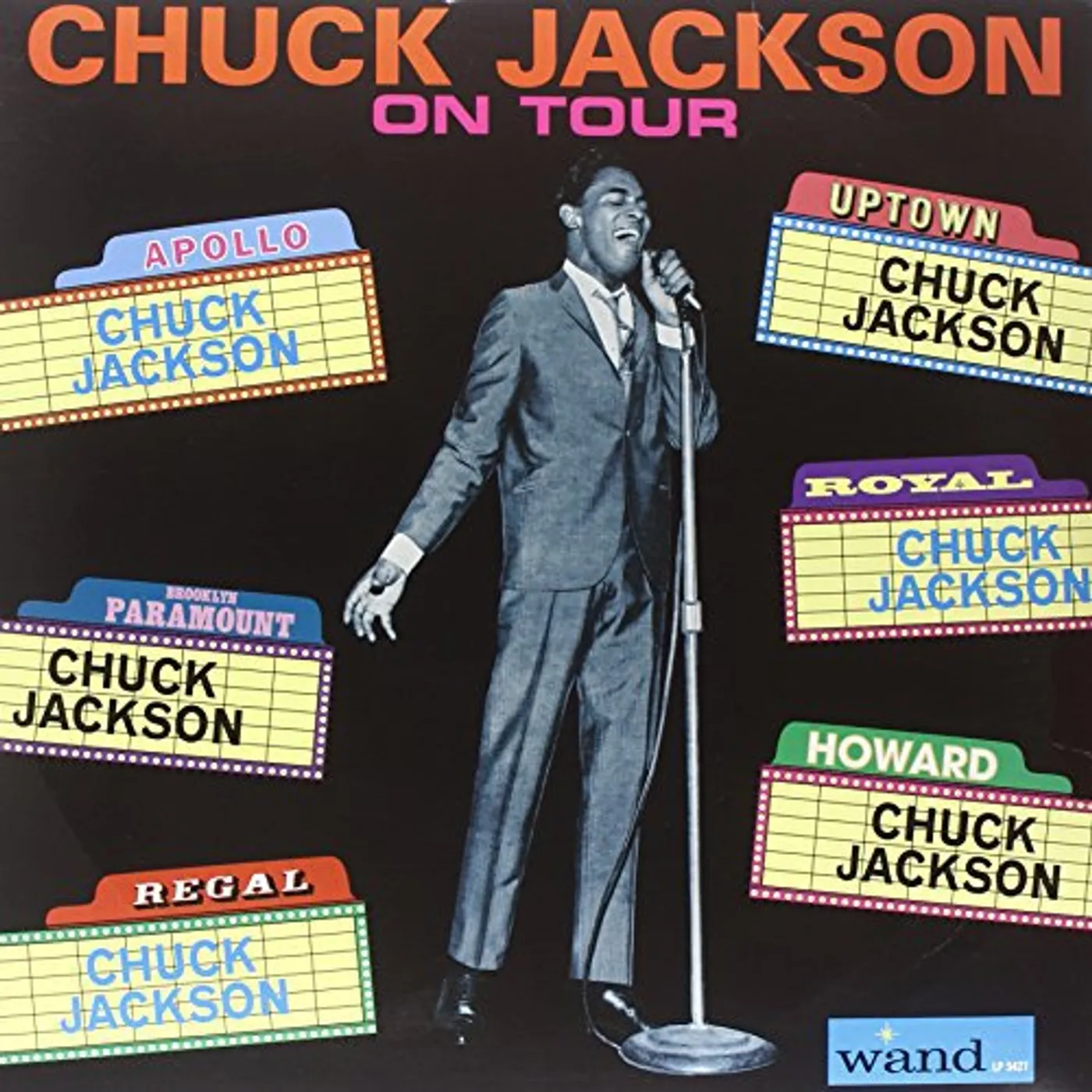 Chuck Jackson On Tour Vinyl Record