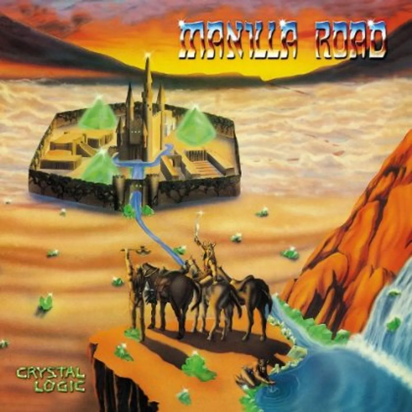 Manilla Road CRYSTAL LOGIC CD