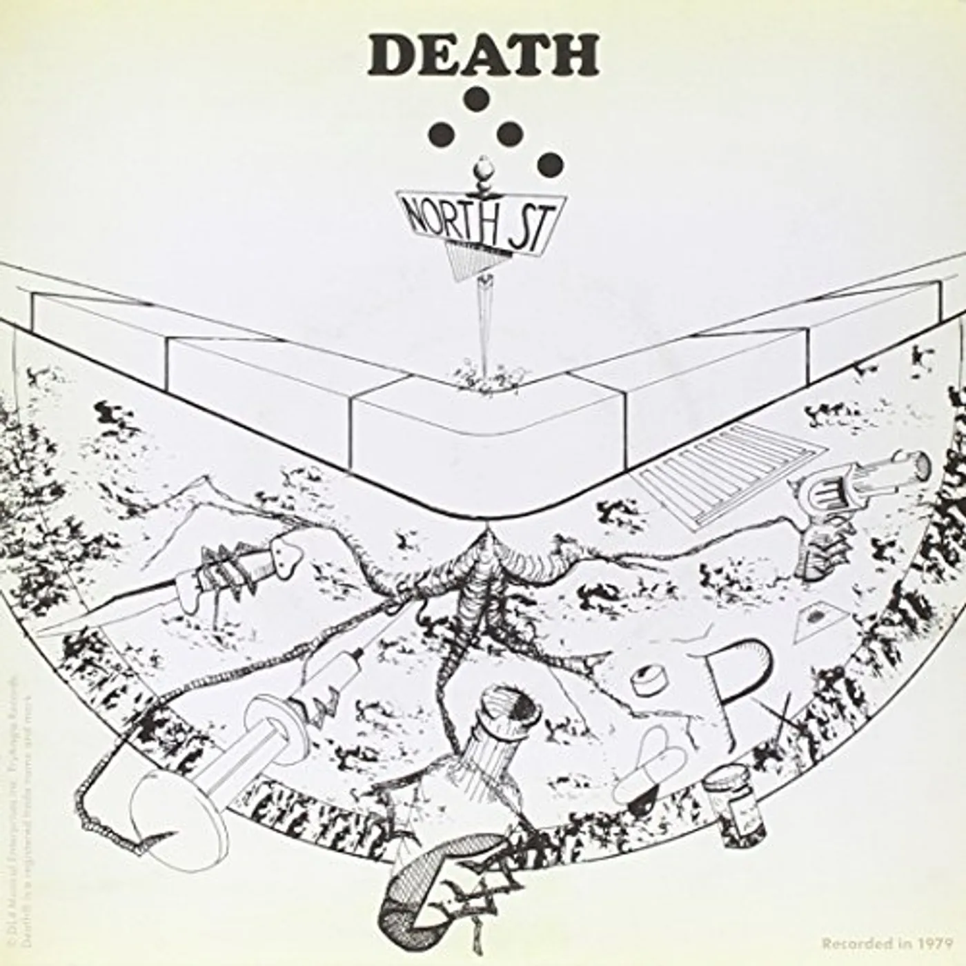 Death NORTH ST. B/W WE'RE GONNA MAKE IT Vinyl Record