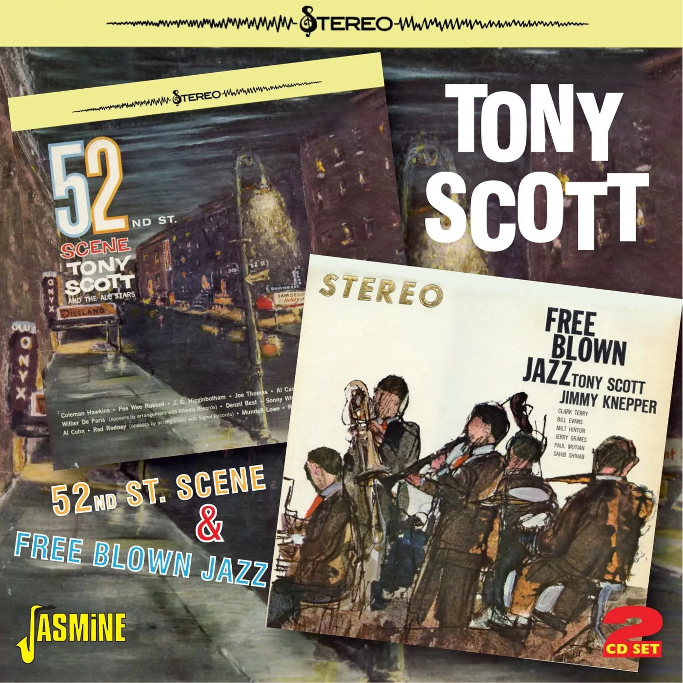 Tony Scott 52ND ST. SCENE & FREE BLOWN JAZZ CD