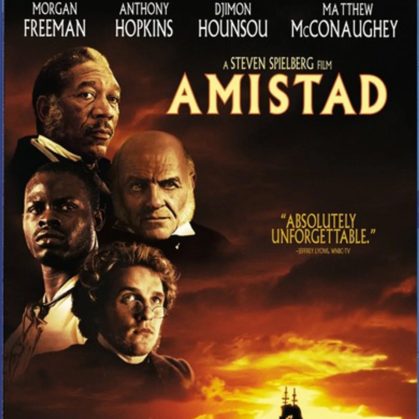AMISTAD Blu-ray