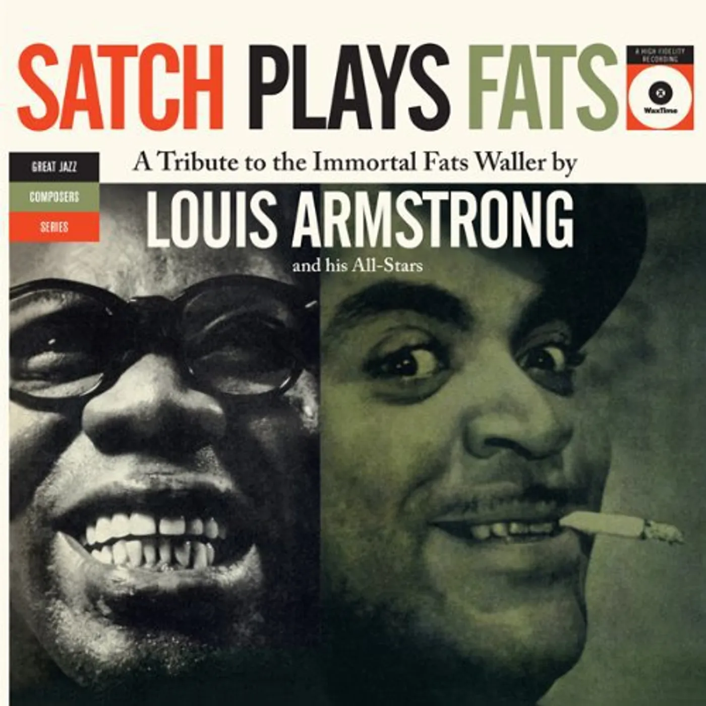 Louis Armstrong SATCH PLAYS FATS Vinyl Record - Spain Release