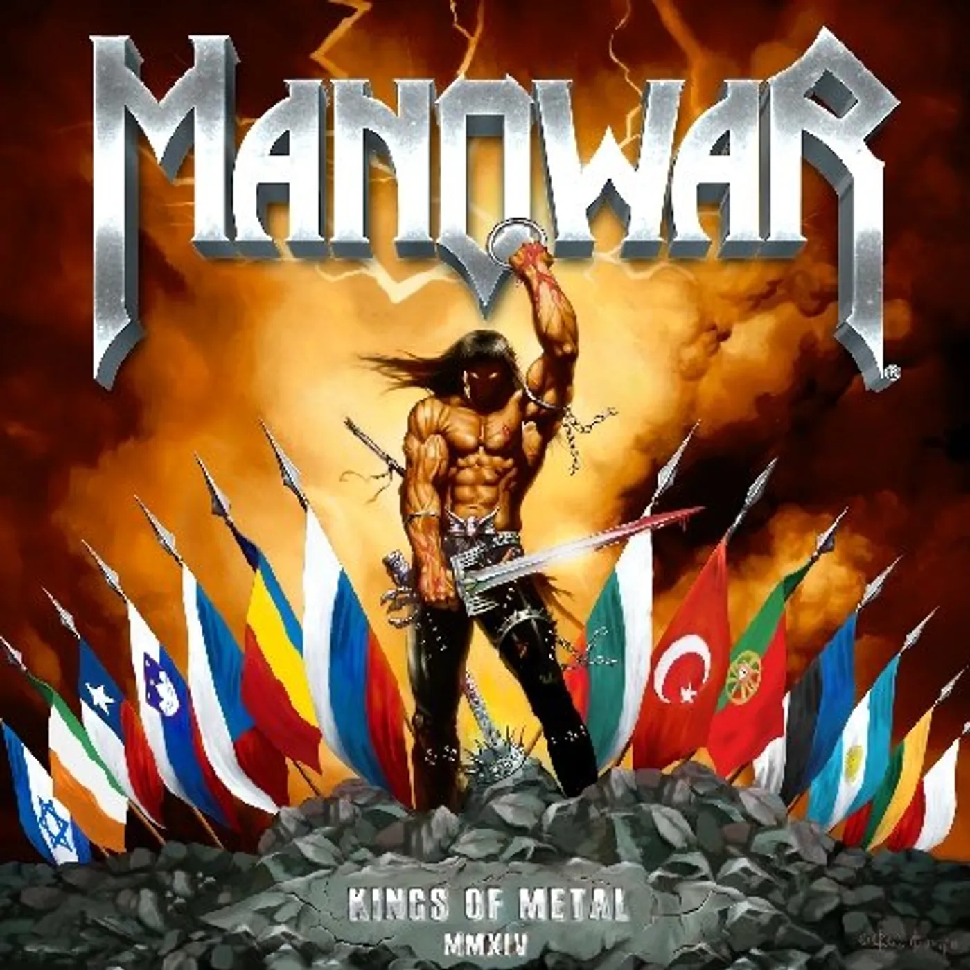 Manowar KINGS OF METAL MMXIV (SILVER EDITION) CD
