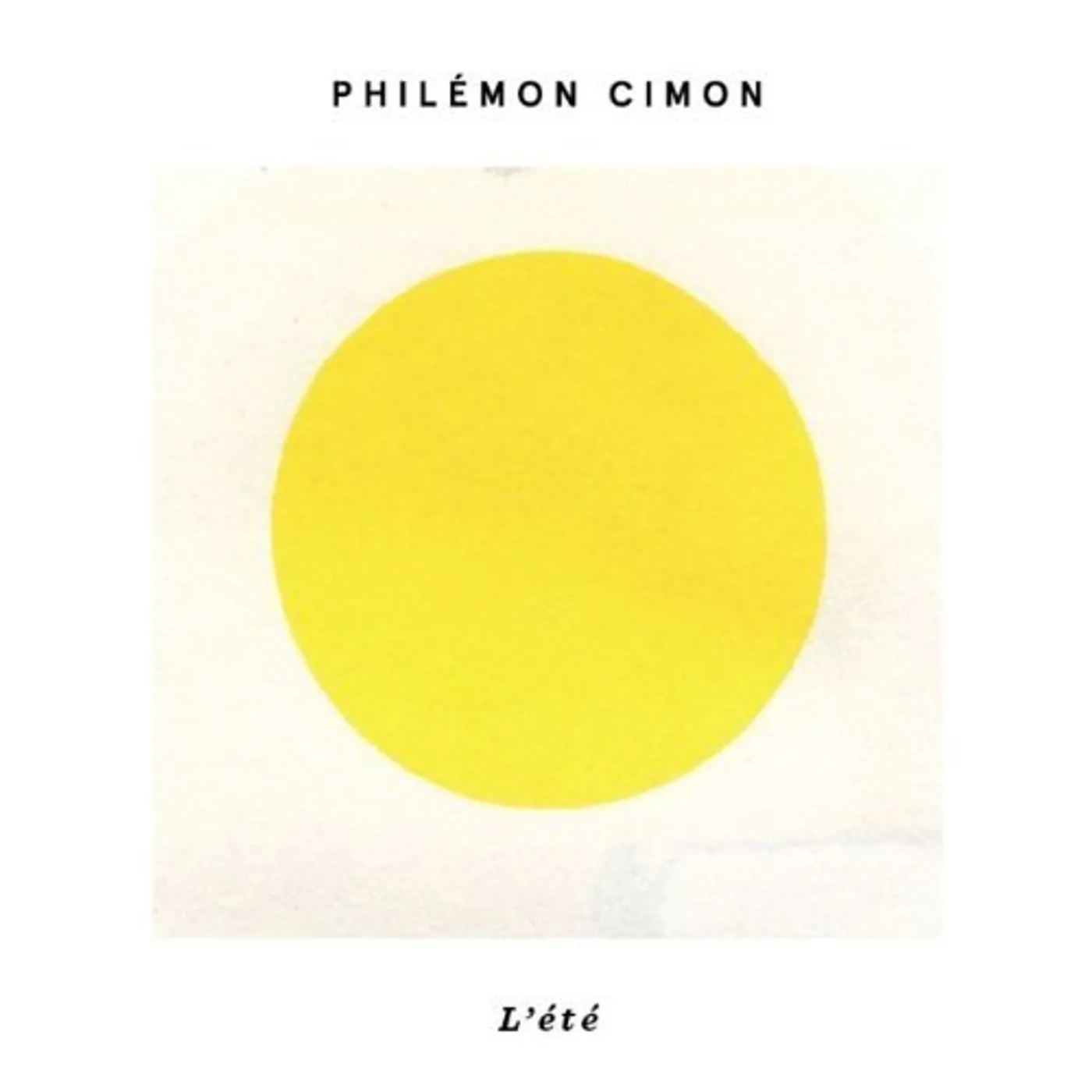 Philémon Cimon L'ETE CD