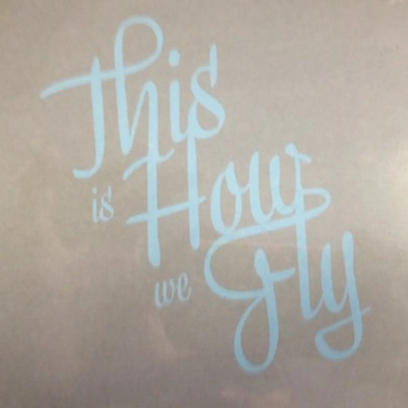 THIS IS HOW WE FLY CD