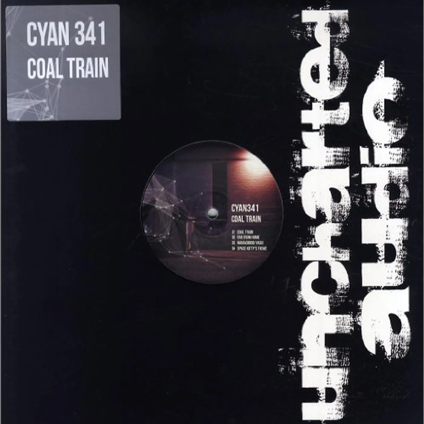 Cyan341 COAL TRAIN Vinyl Record - UK Release