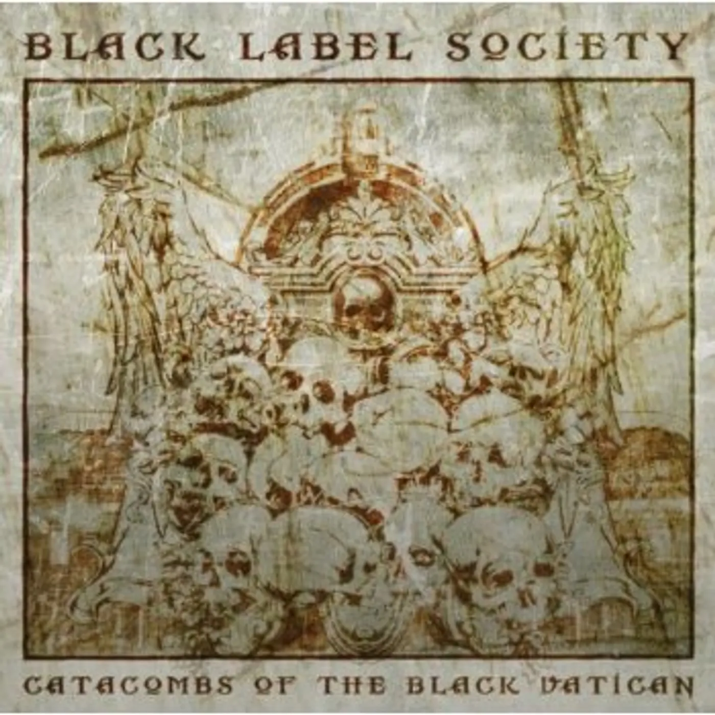 Black Label Society CATACOMBS OF THE BLACK VATICAN [LP COLORED] Vinyl Record