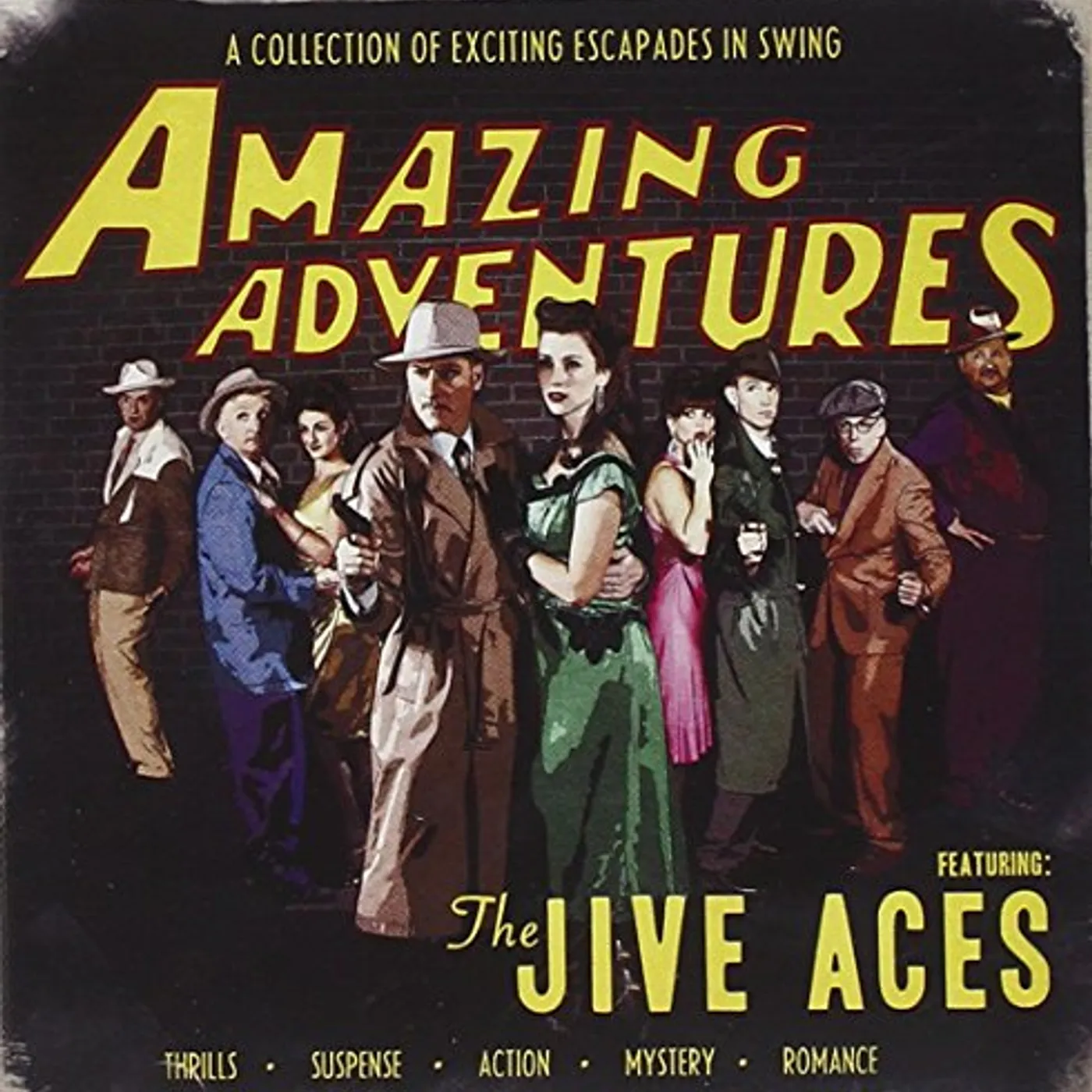 AMAZING ADVENTURES OF THE JIVE ACES CD