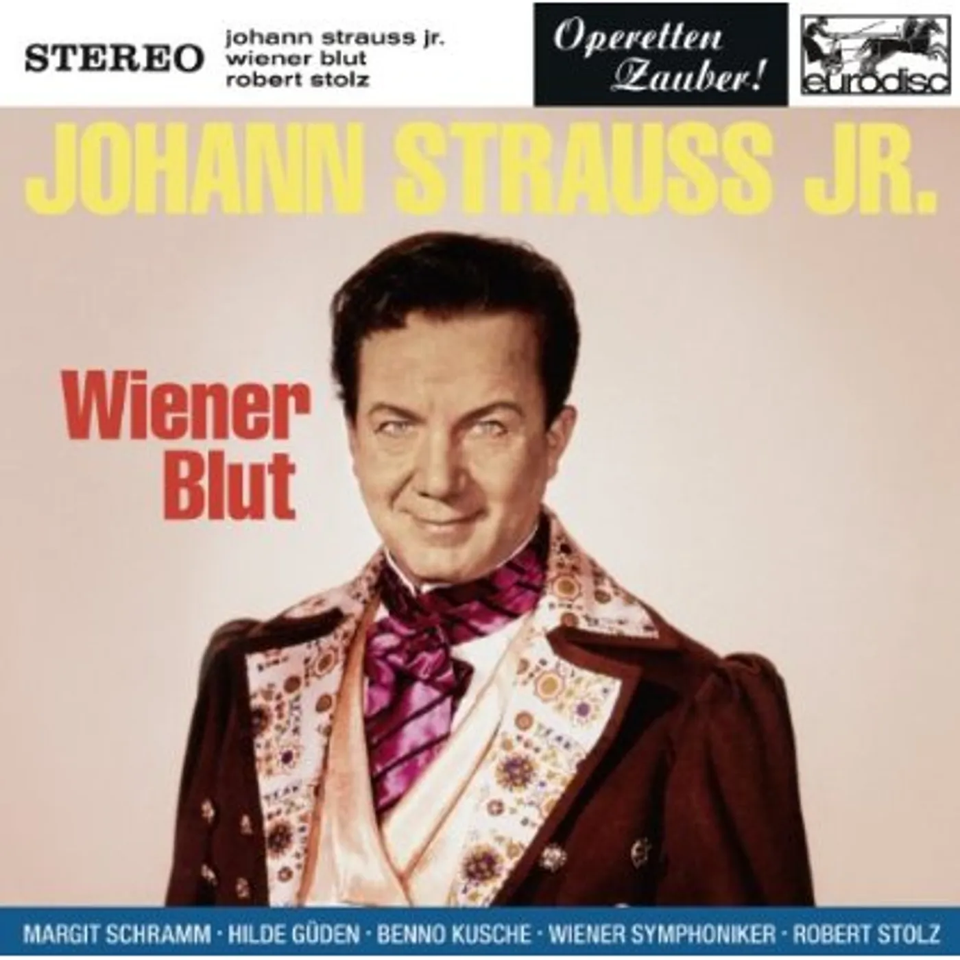 Robert Stolz JOHANN STRAUSS JR.: WIENER BLUT (EXCERP CD