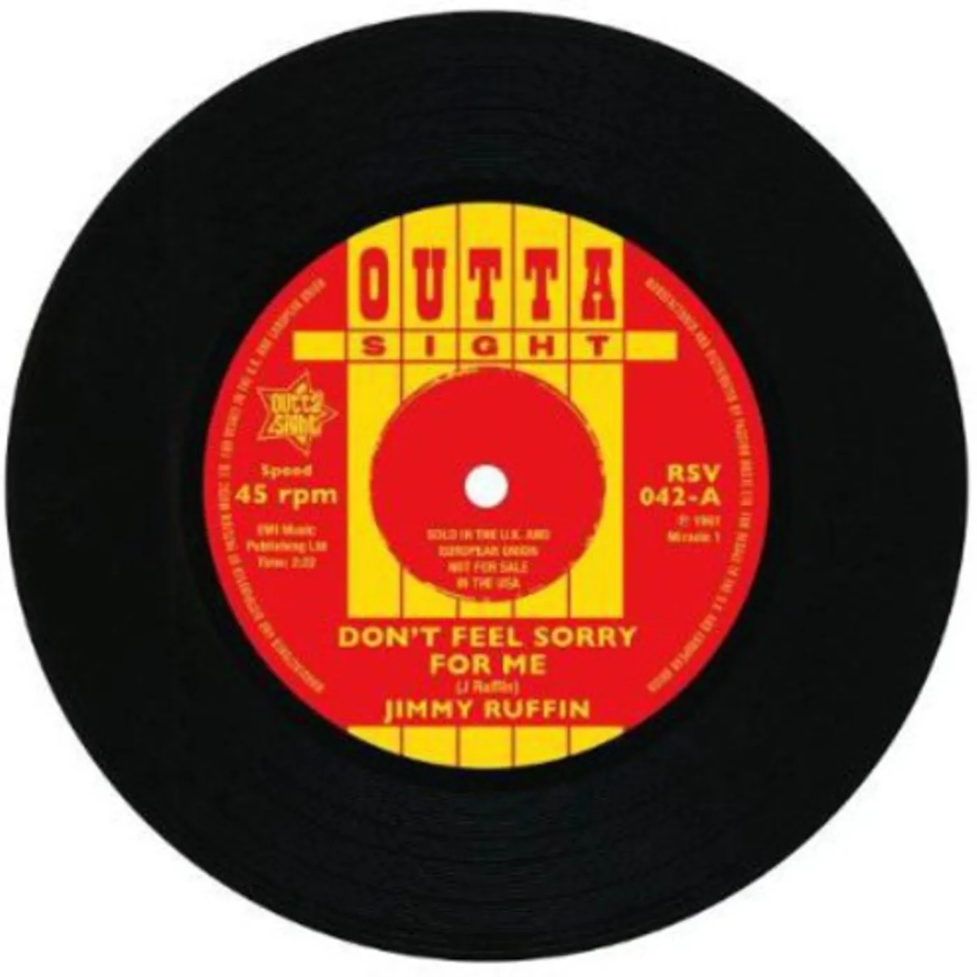 Lamont/Jimmy Ruffin Dozier DON'T FEEL SORRY FOR ME/DEAREST ONE Vinyl Record