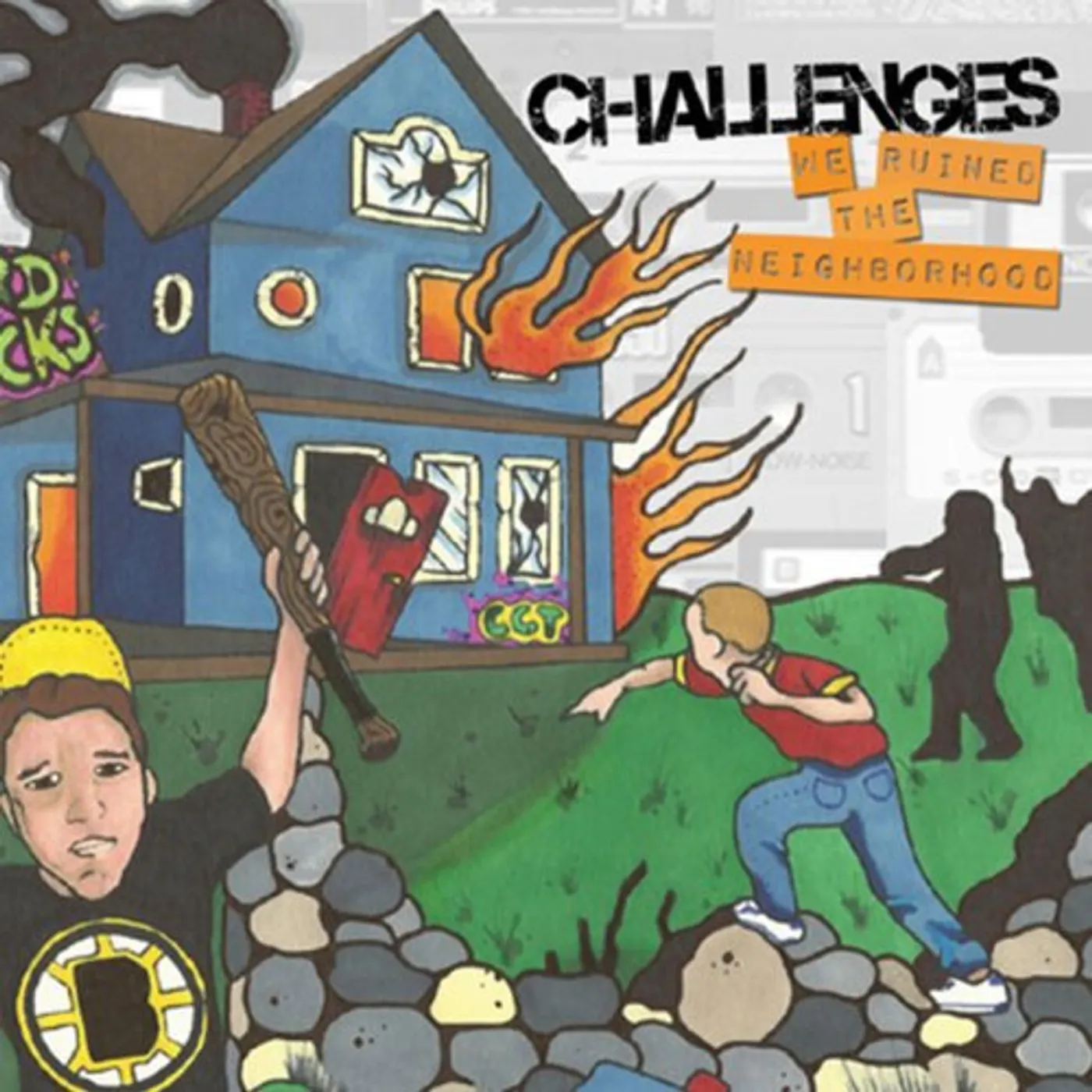 Challenges WE RUINED THE NEIGHBORHOOD Vinyl Record