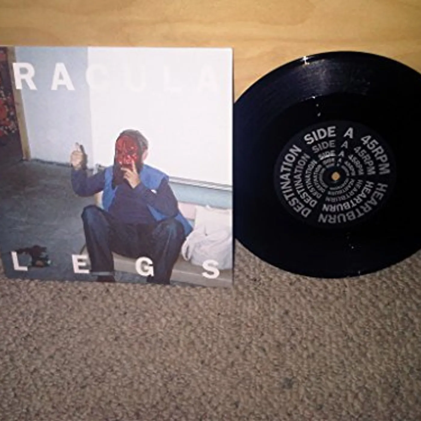 Dracula Legs Heartburn Destination Vinyl Record